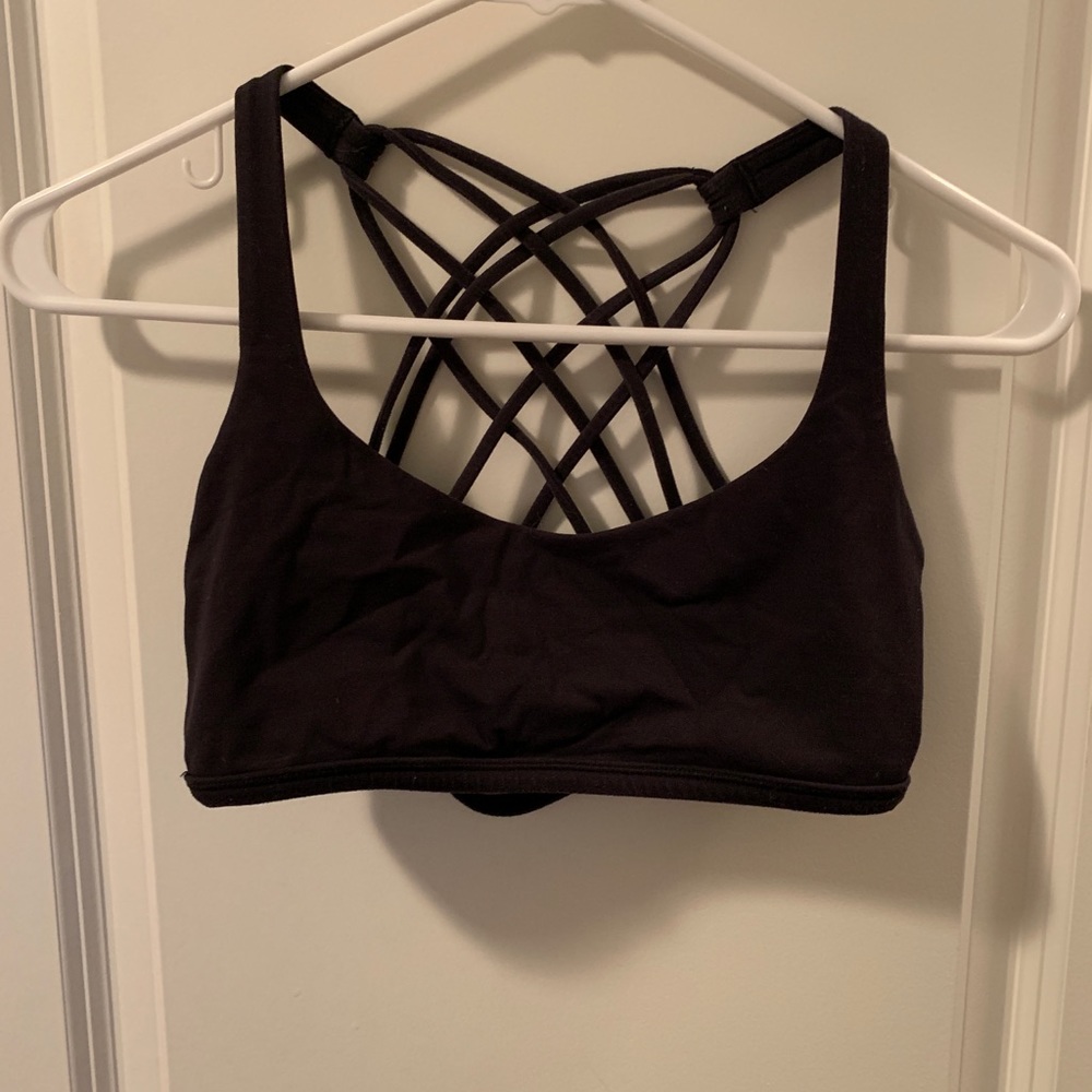 “Free to Be Wild” sports bra